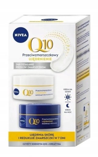 Комплект Q10 Anti-Wrinkle Power - Дневен крем за лице, 50 ml + Нощен крем за лице, 50 ml, 1 бр.