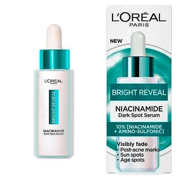 L’Oreal Bright Reveal Серум за лице против тъмни петна 30 мл