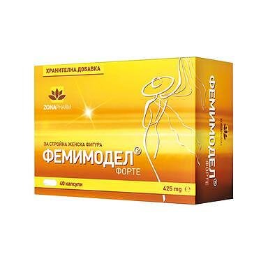 Фемимодел форте за стройна женска фигура 425 мг х 40 капсули Zona Pharma