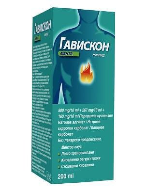 Гавискон Мента суспензия x200 мл