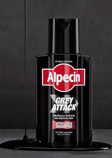Alpecin Grey Attack Кофеинов & оцветяващ шампоан