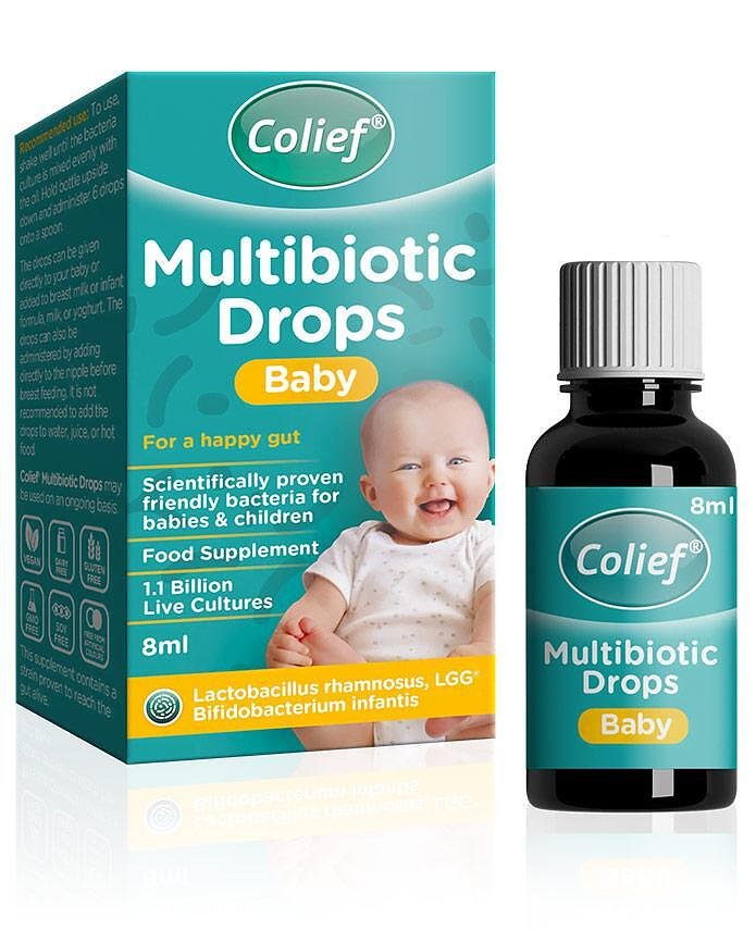 Colief Multibiotic Пробиотични капки за бебета 8 мл