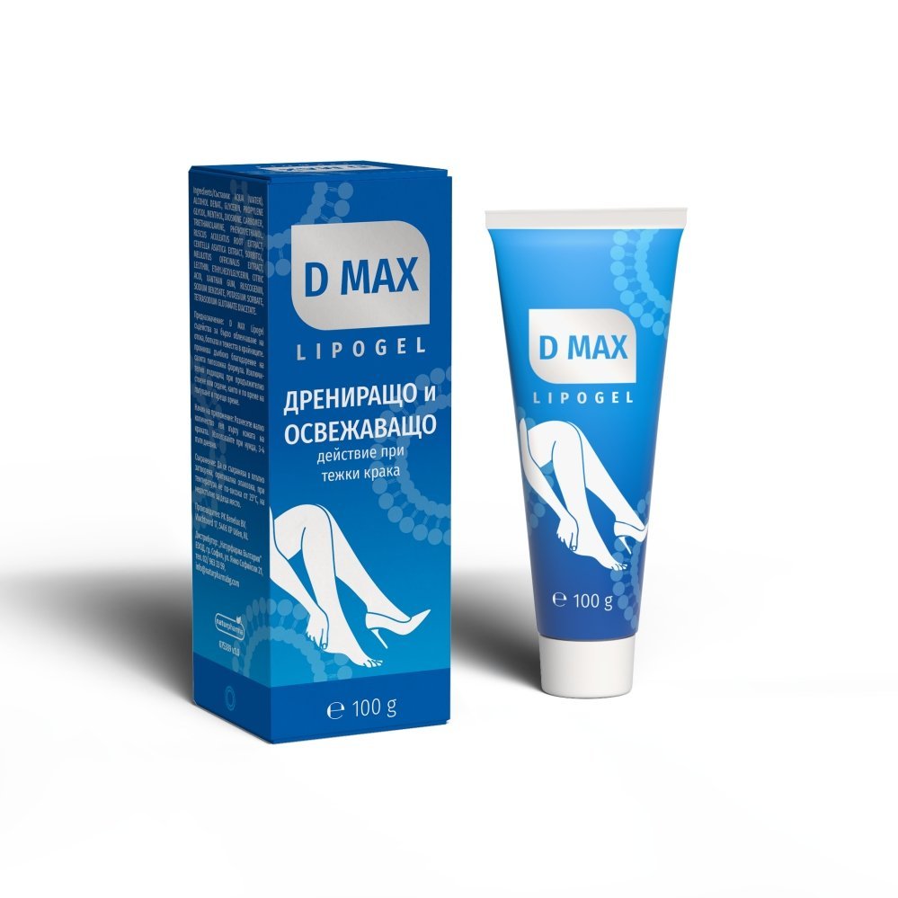 DIH Липогел за крака със съдови проблеми х100 г Naturpharma