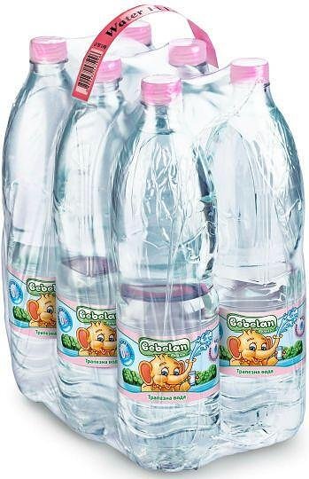 Bebelan Вода детска натурална голяма -1.5л х 6 броя