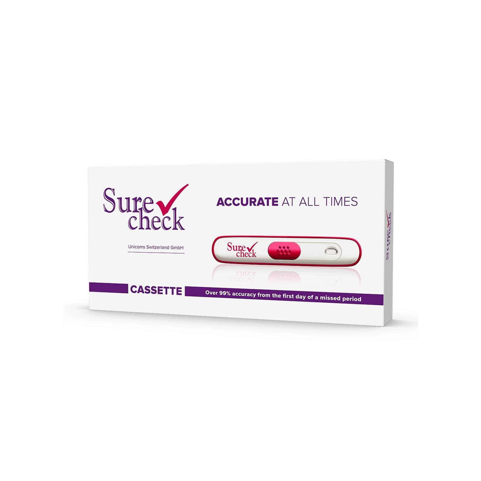 SureCheck Тест за бременност касета над 99% точност х1 бр