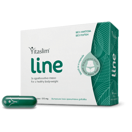 ВИТАСЛИМ ЛАЙН действа върху бедра, талия и ханш - 30 капсули, VITASLIM LINE