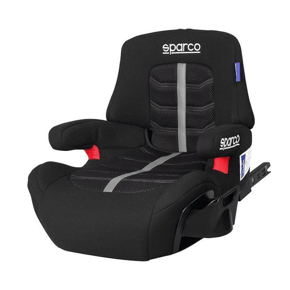 Детско столче за кола 22-36 кг, SPARCO, черно/сиво
