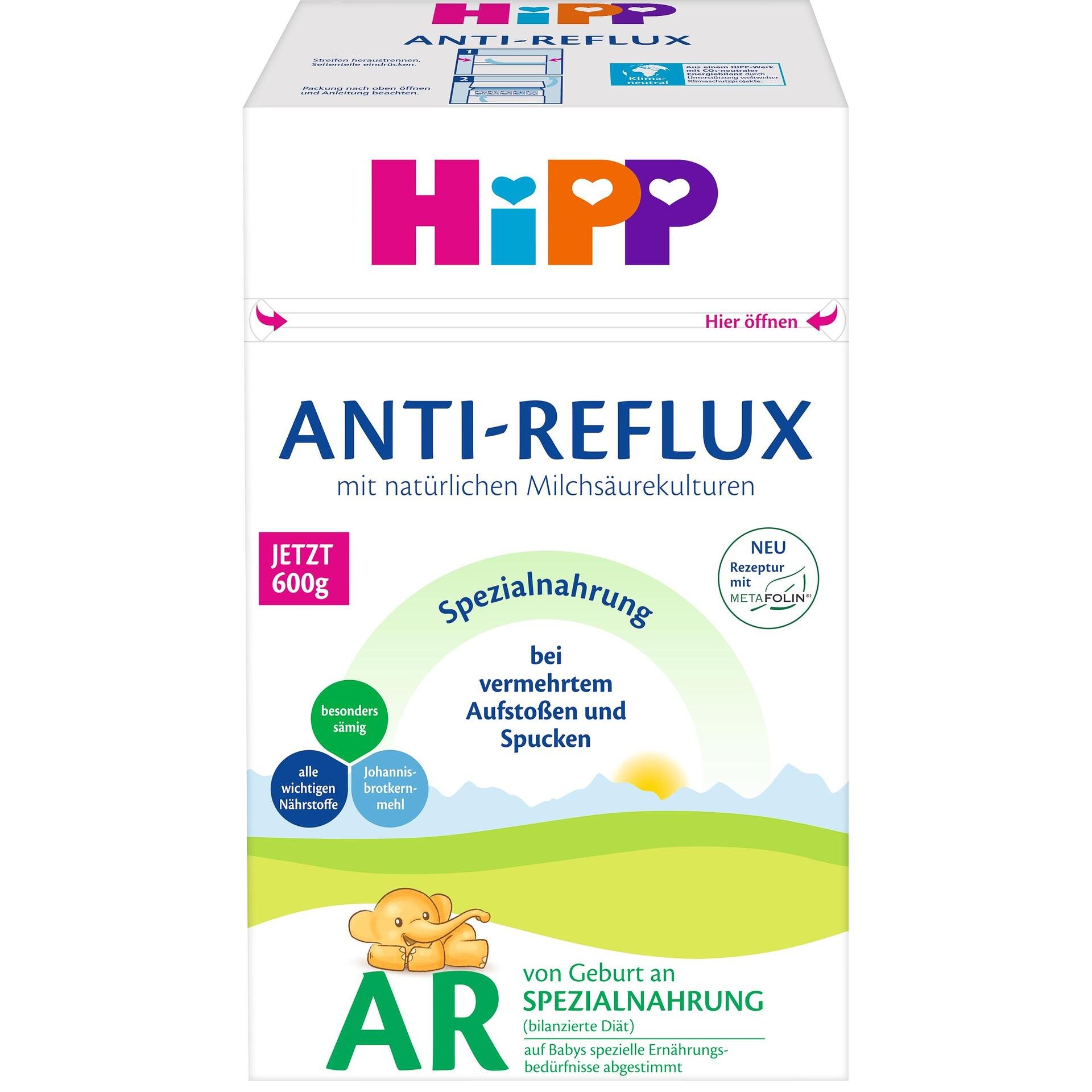 HiPP Anti-Reflux Мляко за кърмачета при оригване и повръщане х600 г