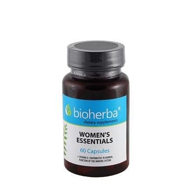 БИОХЕРБА ЖЕНСКО ЗДРАВЕ капсули 60 броя / BIOHERBA WOMAN'S ESSENTIALS *60