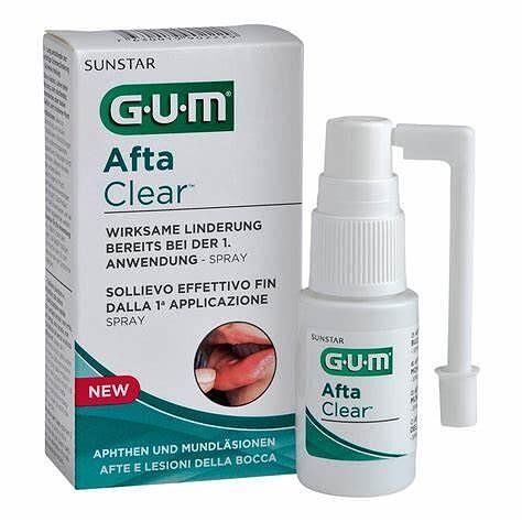 GUM Afta Clear Спрей срещу афти x15 мл