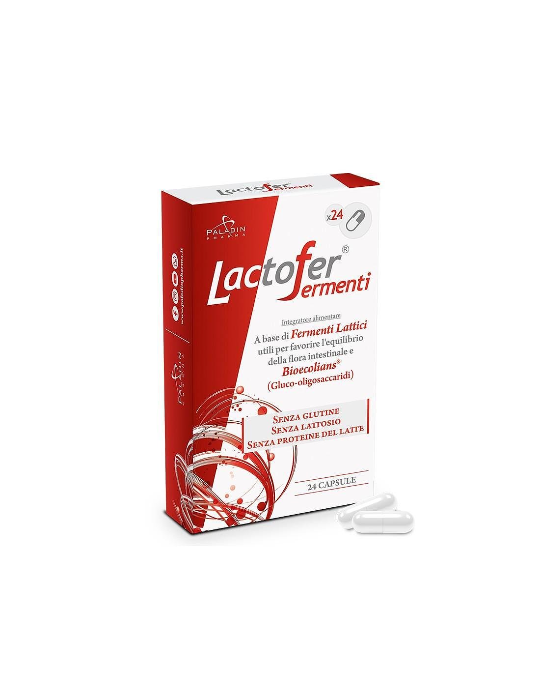 Пробиотик Lactofer®, -Лактофер х 24 капсули