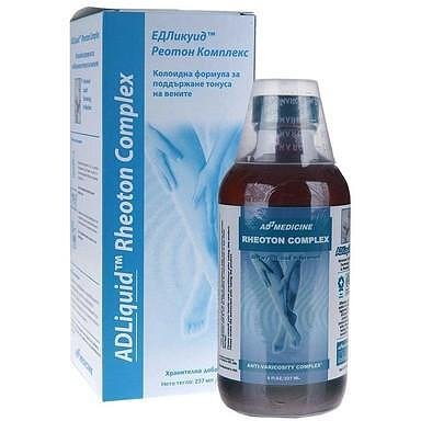 ADLiquid Rheoton Complex Сироп за здравето на вените и капилярите х250 мл