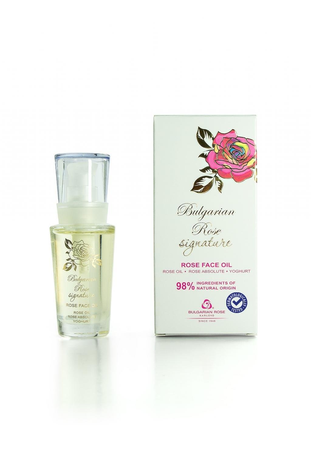 Bulgarian Rose Signature олио за лице с розово масло 30 мл