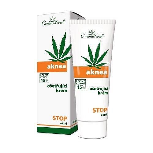 Cannaderm AKNEA / Канадерм АКНЕА, Крем за лечение при акне - с 15% Конопено масло, 75 гр.