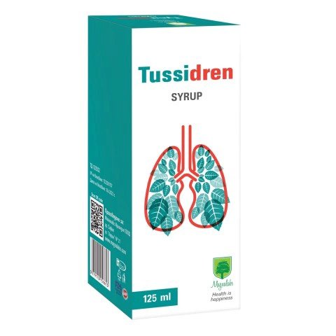 Тусидрен Сироп - при продуктивна и непродуктивна кашлица, 125 мл., Magnalabs