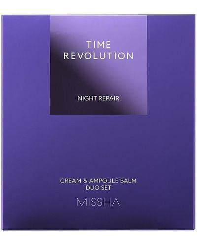 Missha Time Revolution Комплект Night Repair - Нощен крем и Стик за лице, 50 ml + 10 g