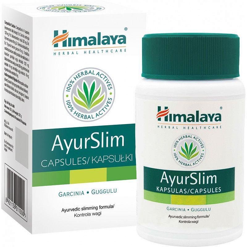 Himalaya Ayurslim Аюрслим - За здравословно тегло х 60 капсули