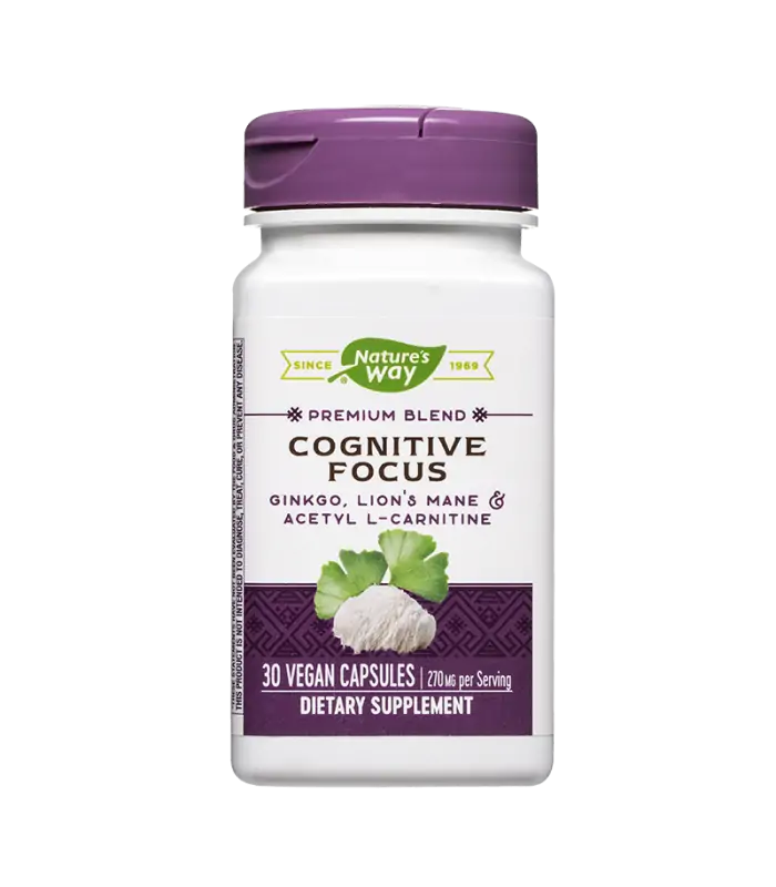 Когнитив фокус Cognitive Focus капс. * 30, за памет и концентрация