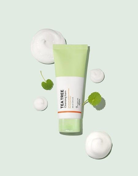Почистваща пяна за лице с екстракт от чаено дърво A'pieu The Pure Tea Tree Cleansing Foam