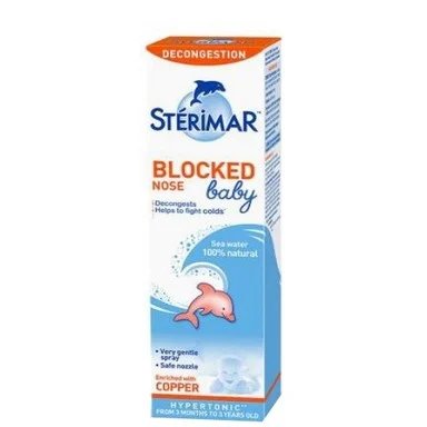Sterimar Baby Хипертоник Спрей за носна хигиена при бебета х50 мл Fumouze Diagnostics
