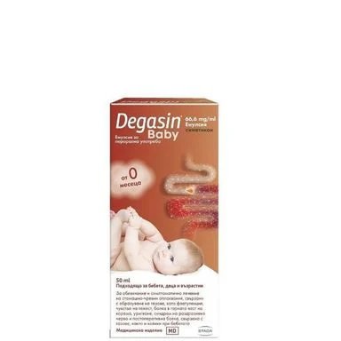 Degasin Baby Емулсия против колики x50 мл Stada