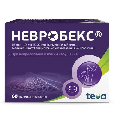 Невробекс х60 таблетки Teva