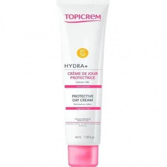 TOPICREM HYDRA + Фотозащитен крем за лице SPF50