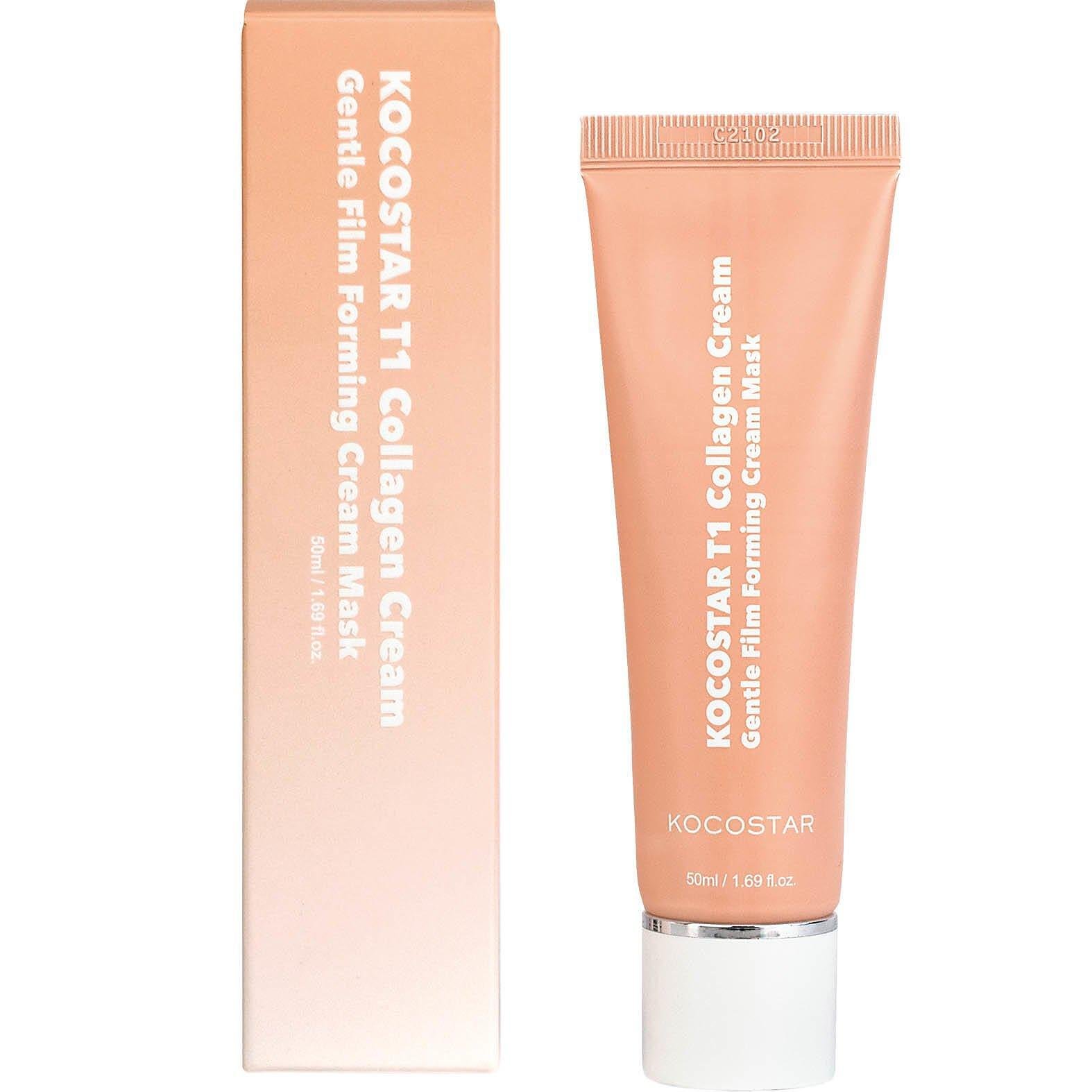 Kocostar T1 Collagen Cream Face Mask 50ml Колагенова маска под формата на филм