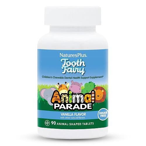 ANIMAL PARADE TOOTH FAIRY / АНИМАЛ ПАРАД ФЕЯТА НА ЗЪБКИТЕ С ПРОБИОТИК – ВАНИЛИЯ - 90 ТАБЛЕТКИ