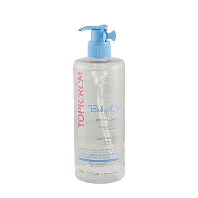 Topicrem 2in1 Cleansing Gel Почистващ гел за коса и тяло за бебета и деца 0М+ 500 мл