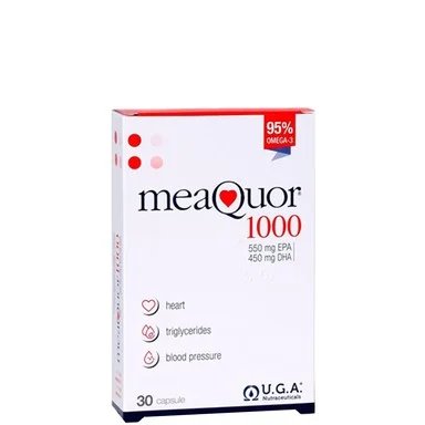 МЕАКОР 1000 капсули 30 броя / U.G.A. NUTRACEUTICALS MEAQUOR 1000