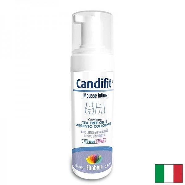 Интимна мус-пяна Candifit® С чаено дърво и хелихризум 100 ml