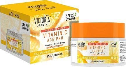 VICTORIA BEAUTY Age Pro Вит. C Крем за Лице SPF20 50 мл