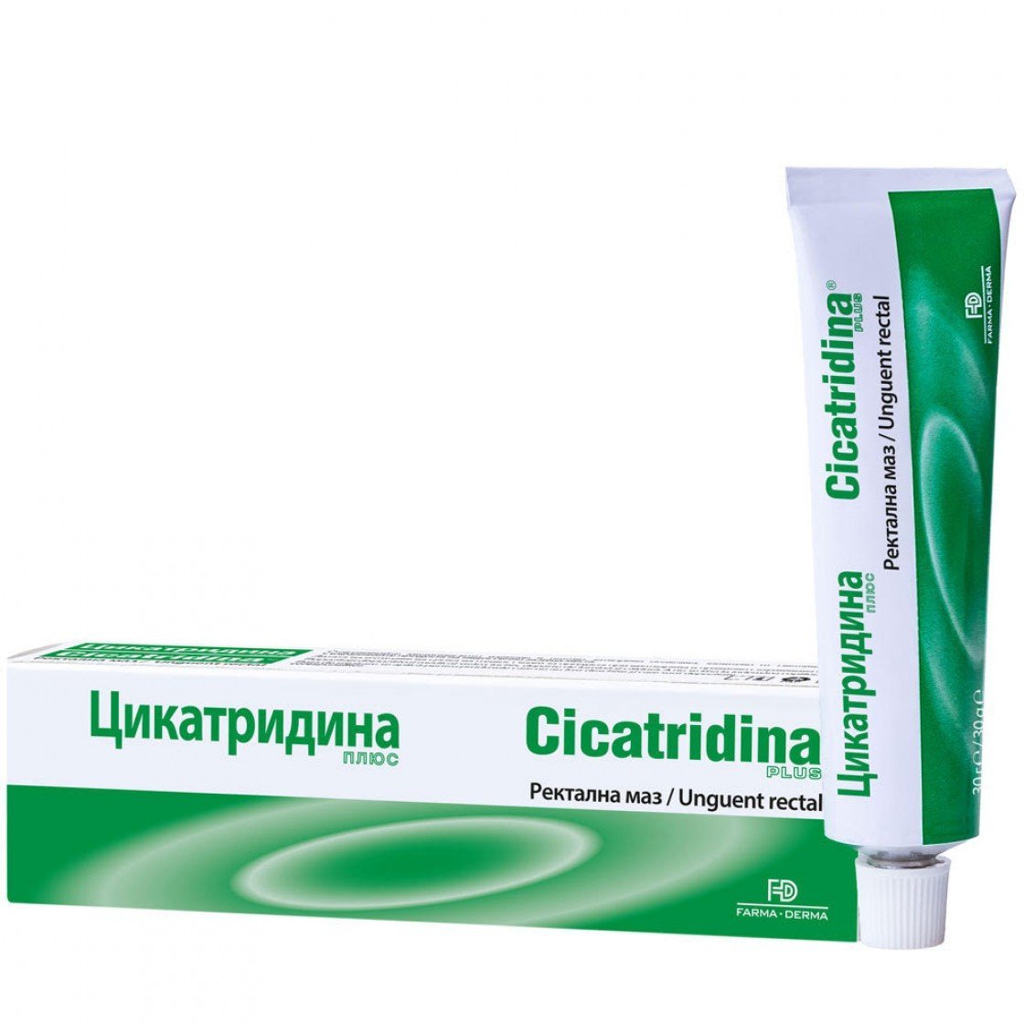Цикатридина Плюс ректална маз при хемороиди и фисури 30 г