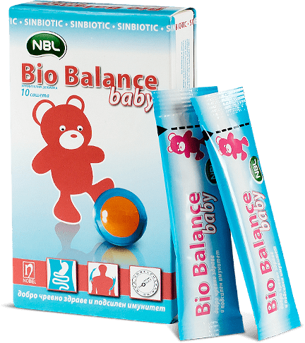 Bio Balance baby за добро чревно здраве и имунитет х10 сашета Nobel Pharma