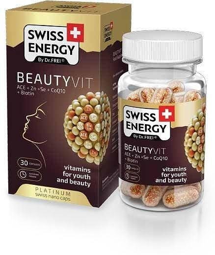 Swiss Energy Мултивитамини за коса, кожа и нокти х30 капсули