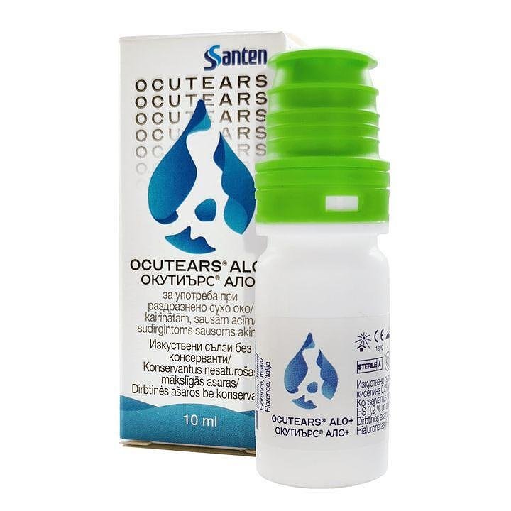 Окутиърс Ало+ капки за очи 0,2% 10 ml