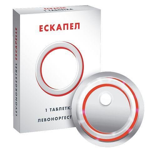 ЕСКАПЕЛ спешен контрацептив 1 таблетка, ESCAPELLE