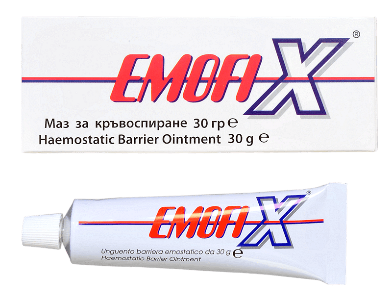 Emofix -Емофикс-Маз за кръвоспиране 30 гр DMG Italia