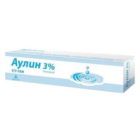Аулин гел 3% при наранявания Angelini Pharma x50 г