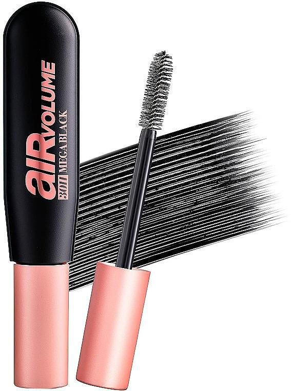 Спирала за обем и екстра черен цвят на миглите L'Oreal Air Volume 30H Mega Black Mascara 10ml