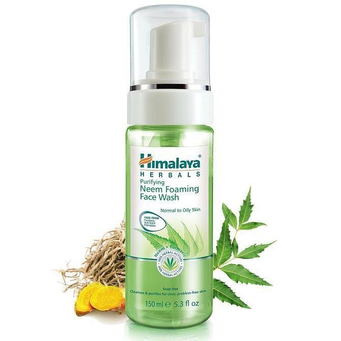 Himalaya Измиваща пяна за лице с нийм за нормална и мазна кожа х150 мл
