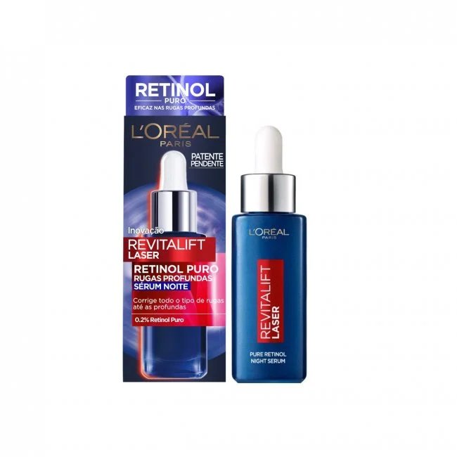 Нощен серум с чист ретинол Revitalift Laser, 30 ml