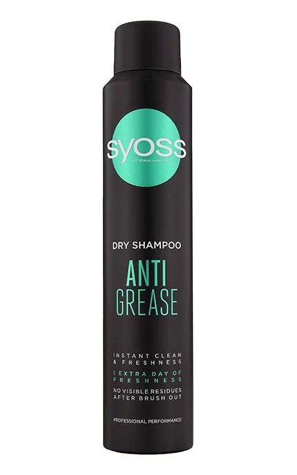SYOSS ANTI-GREASE DRY SHAMPOO Сух шампоан за коса, 200 мл.