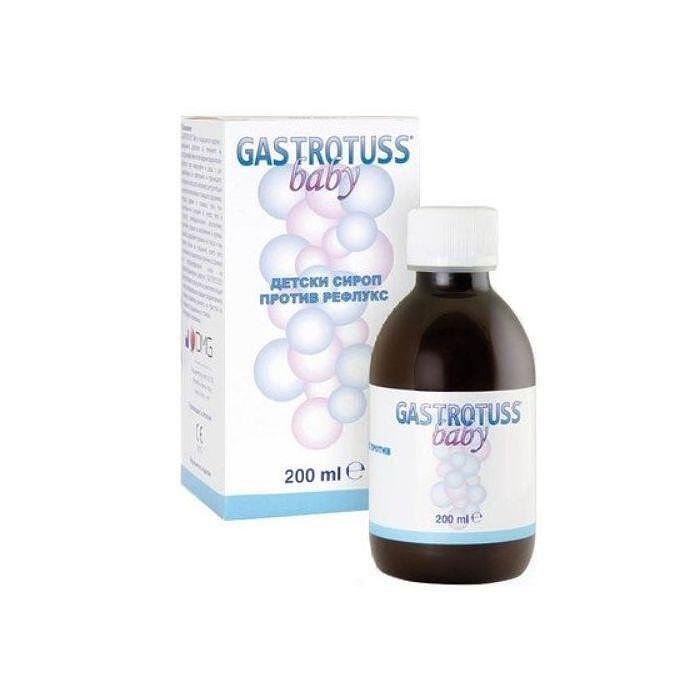 Gastrotuss Baby Детски сироп против рефлукс 180 мл DMG Italia