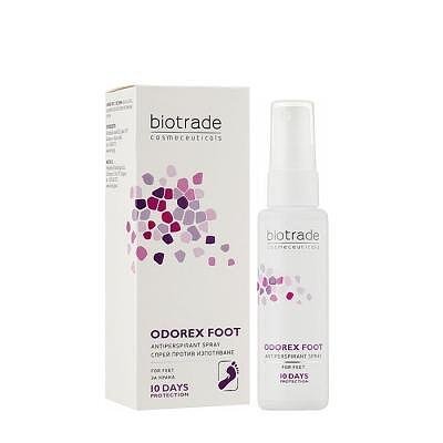 Odorex Foot Спрей против изпотяване за крака х40 мл Biotrade
