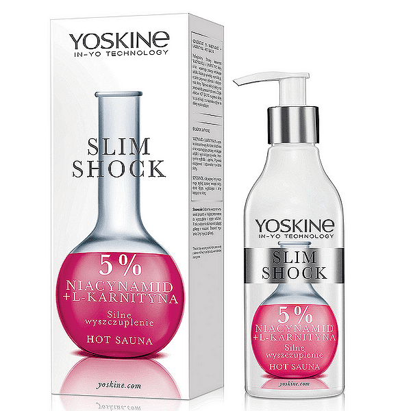Yoskine Slim Shock Антицелулитен крем с Ниацинамид и Л-карнитин 200мл