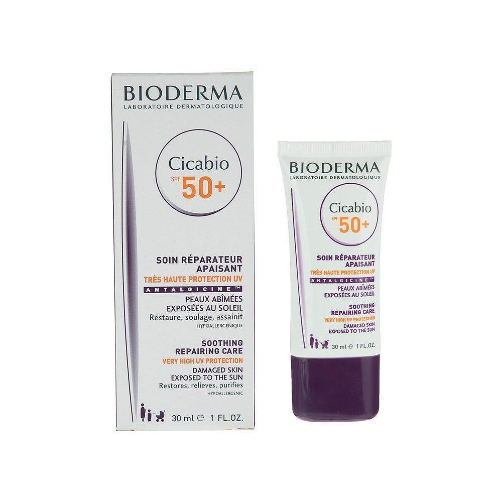 Bioderma Cicabio Възстановяващ слънцезащитен крем при отслабена кожа, изложена на слънце х30 мл
