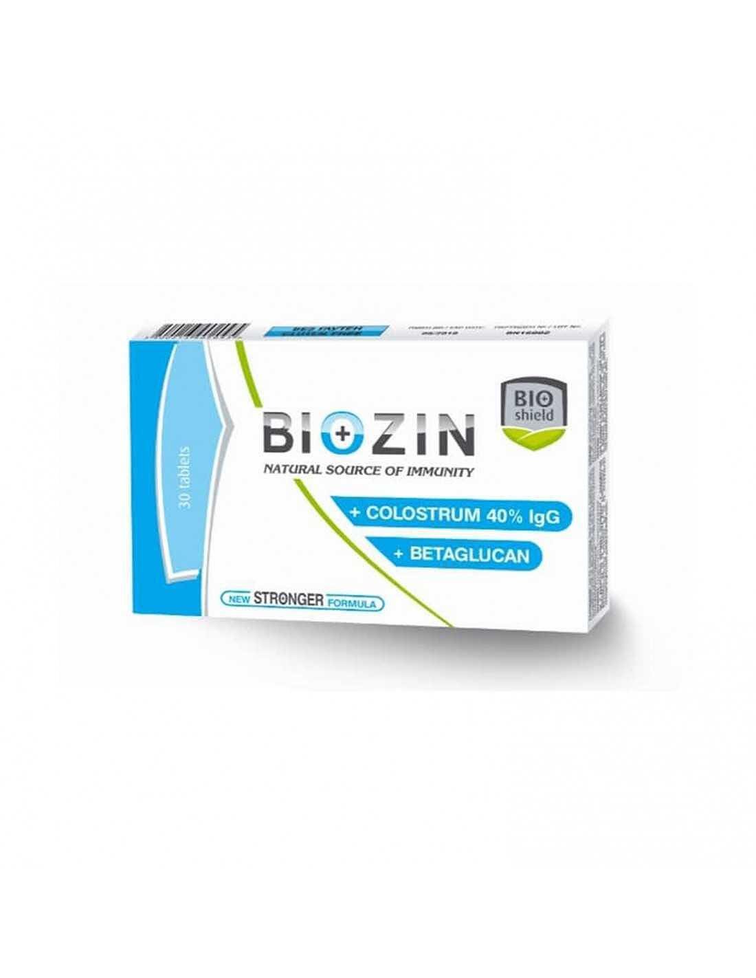 Biozin при вирусни инфекции х30 таблетки
