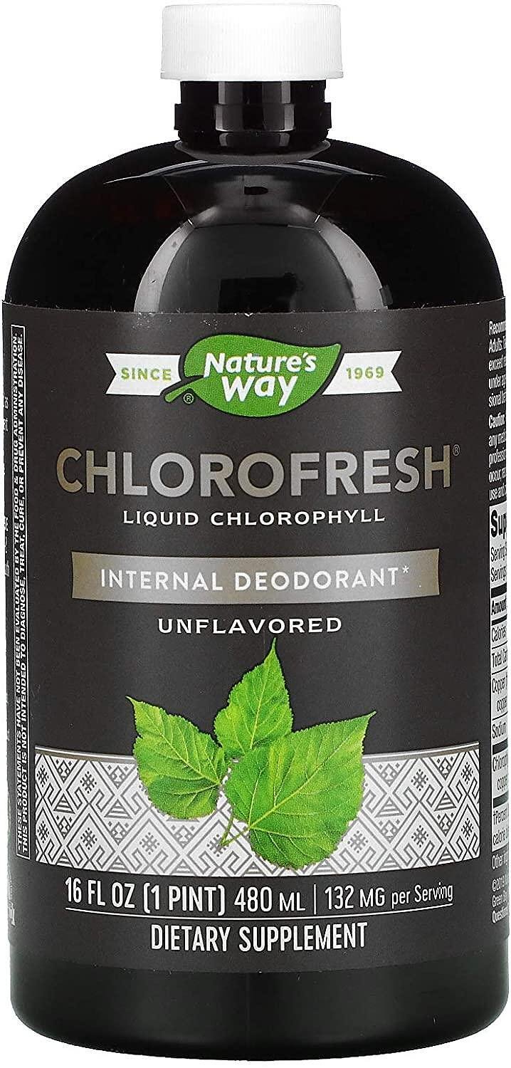 Хлорофреш® Течен Хлорофил – Детоксикация и свежест - 473 ml с ментов вкус